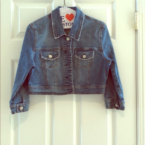 Jackets & Blazers - Nine DMBM Denim Crop Jean Jacket - Large